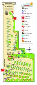 Moab RV & Glamping Map