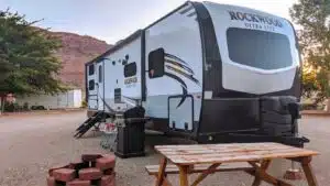 Rentable RV camping at Moab RV and Glamping Resort