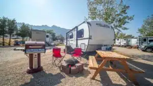 Rentable RV camping at Moab RV and Glamping Resort