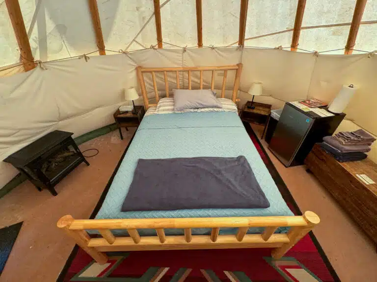 Glamping tipi's at Moab rv & Glamping resort
