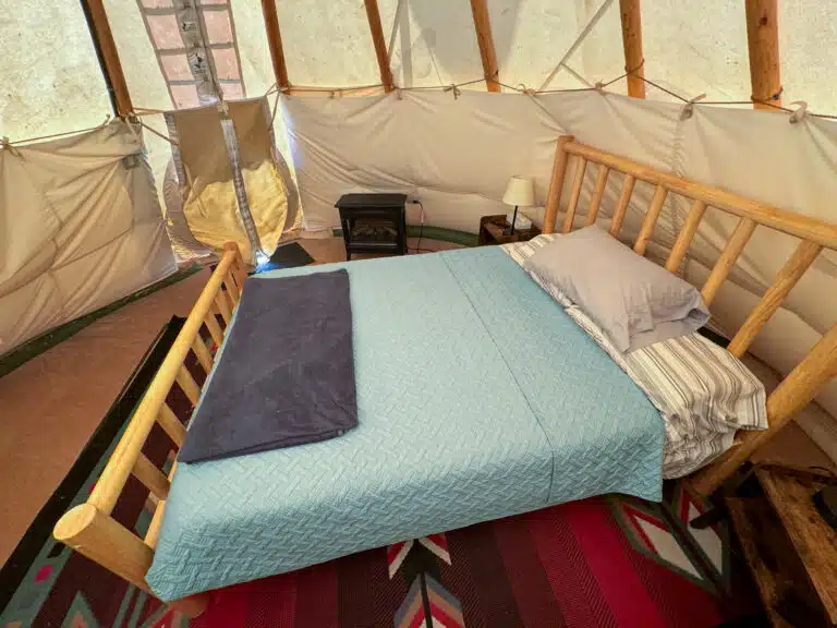 Glamping tipi's at Moab rv & Glamping resort