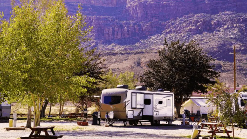 Full RV Hookup Moab Rv and Glamping Resort