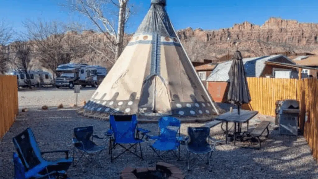 Tipi Site Moab Rv and Glamping Resort